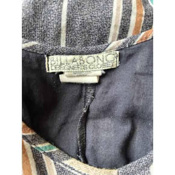 Y2K BILLABONG Dress Womens Arrow Tribal Aztec Tunic Beach Boho Fairy Festival - Picture 14 of 14